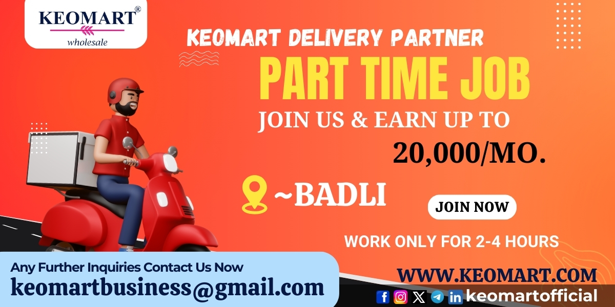 Part-time Delivery Partner Job in Badli