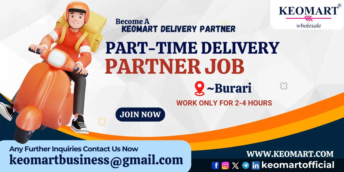 Part-time Delivery Partner Job in Shakur Basti – A Comprehensive Guide