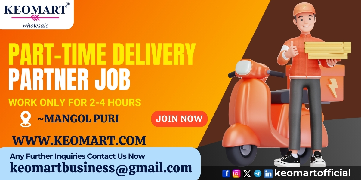 Part-time Delivery Partner Job in Mangolpuri